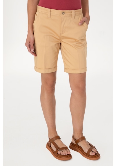 U.s. Polo Assn. Kadın Camel Şort / Bermuda 50299160-vr015 Camel