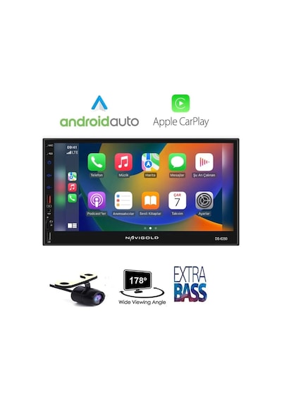 Navigold Ds-6250 Uyumlu Car Play Özellikli Teyp Multimedya Ful Hd