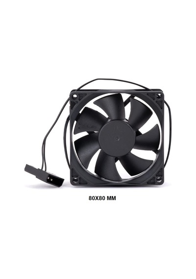 Nivatech 8 CM Bilgisayar Kasa Fanı Siyah