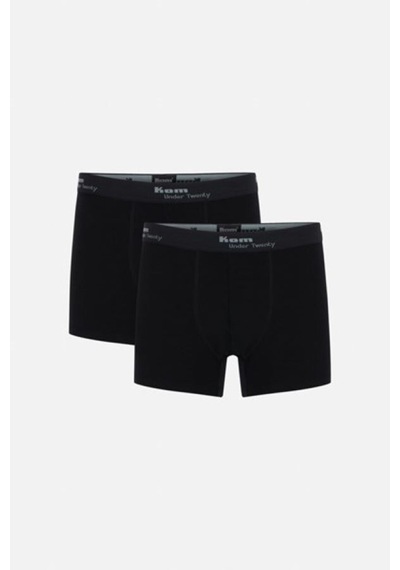 Kom Tightys Pamuklu 6 Lı Erkek Boxer Siyah