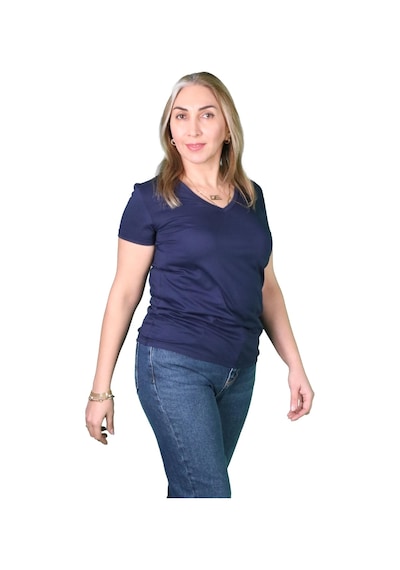 Kadın Cotton Kısa Kollu Tişört 001