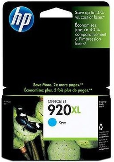 Hp 920Xl Cyan Mavi Yüksek Kapasiteli Kartuş Cd972Ae