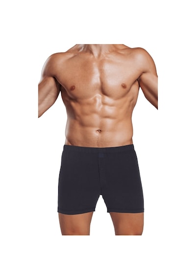 The Don Lacivert Renk Jersey Penye/Örme Erkek Boxer