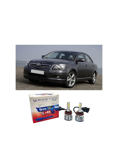 Toyota Avensis Sis Far Ampulü Hb4 Duo Yeni Seri Beyaz 2001-2009
