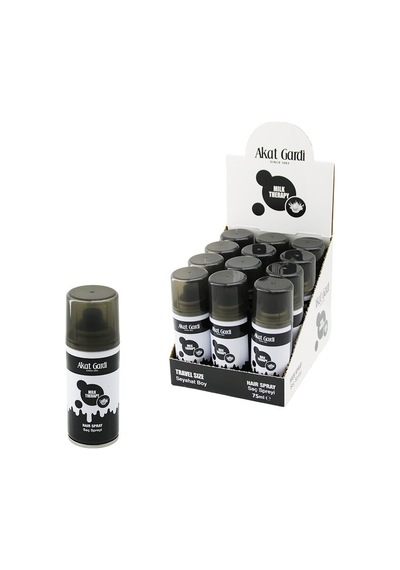 Akat Gardi Saç Spreyi 75ml Seyahat Boy Mılk Therapy - 12'li Paket
