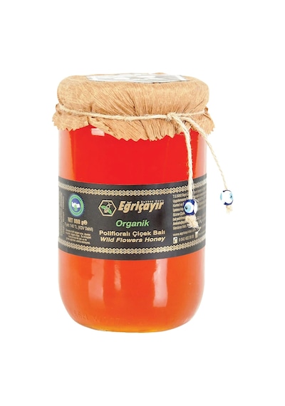 Eğriçayır Organik Polifloralı Çiçek Balı 850 G