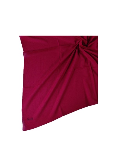 Mim Eşarp Enba Mio Jazz Caz Pamuk Eşarp 100x100 Cm Kırmızı