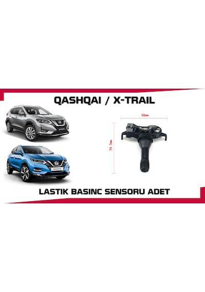 Qashqaı Lastık Basınc Sensoru 2014 Sonrası J11 X-traıl T32