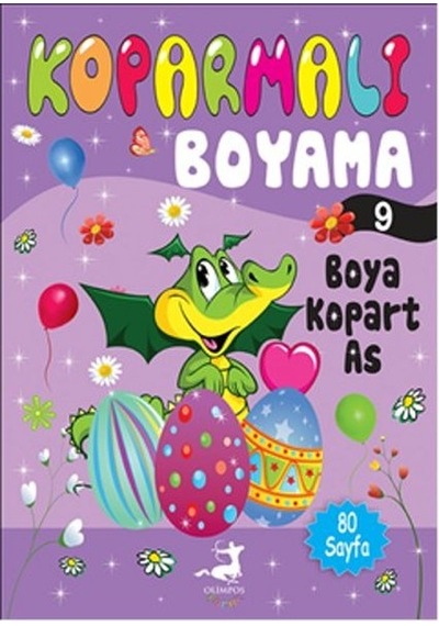 Koparmalı Boyama - 9- Olimpos Çocuk