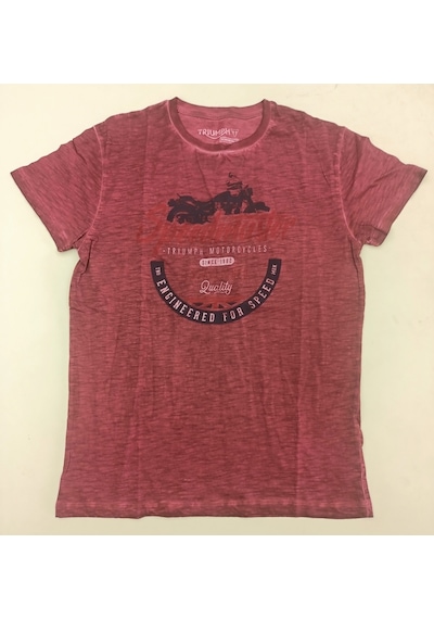 Motosiklet T-shirt TRİUMPH SPEED MASTER BİSİKLET YAKA KISA KOL TSHİRT