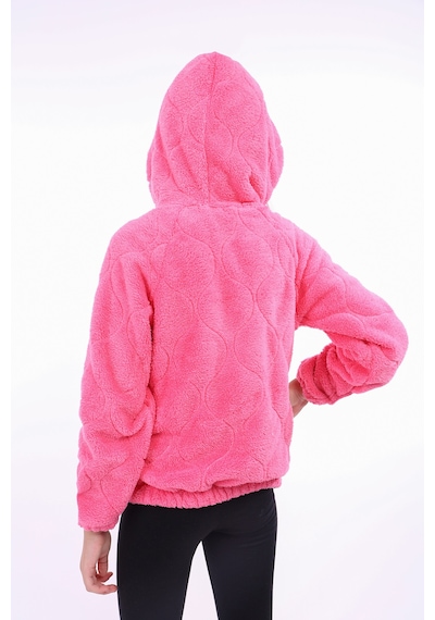 Toontoy Kız Çocuk Nakışlı Sweatshirt Pembe