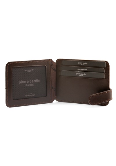 Pierre Cardin Kahve Analin Unisex Deri Kartlık 0777k8n Kahve-analin