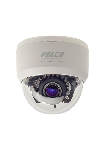 Pelco FD1-IRV9-4X 12 V PAL 3 - 9 Lens Dome Fix Indoor IR Illumination Kamera