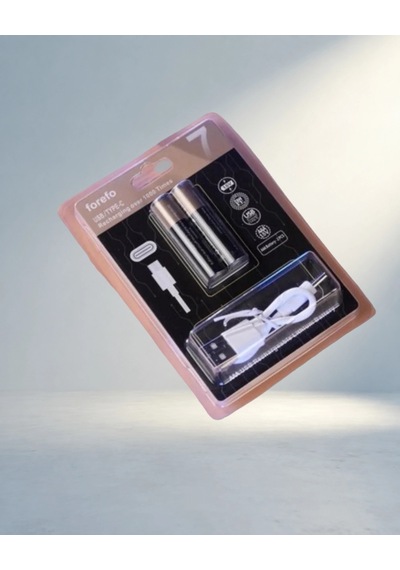 Şarjlı Usb Aaa Pil 40 Dakika Şarj Süresi Hızlı Model