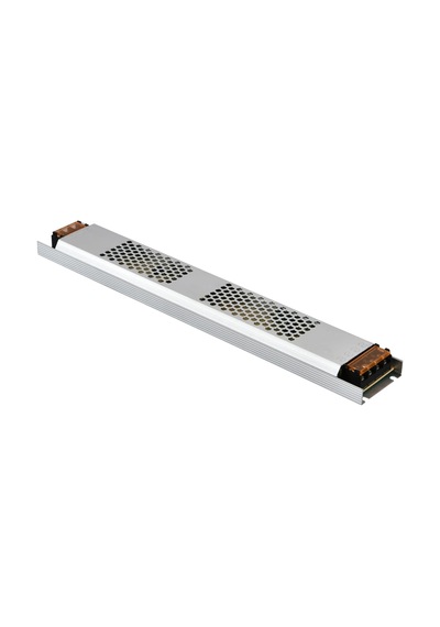 12 Volt Trafo Ultra Silim Alüminyum Kasa Adaptör 4 Çıkış 25 Amper