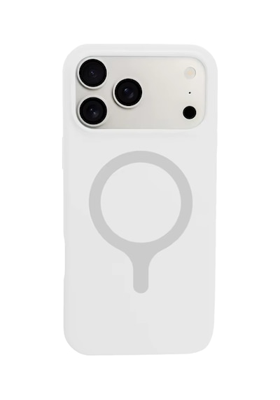 Bezos Joko İphone 18 Pro/17 Pro Z Silikon Magsafe Kapak - Beyaz Bty