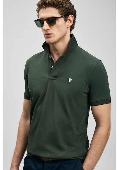 Lufian Laon Erkek Polo Yaka T-shirt 111040230 Haki