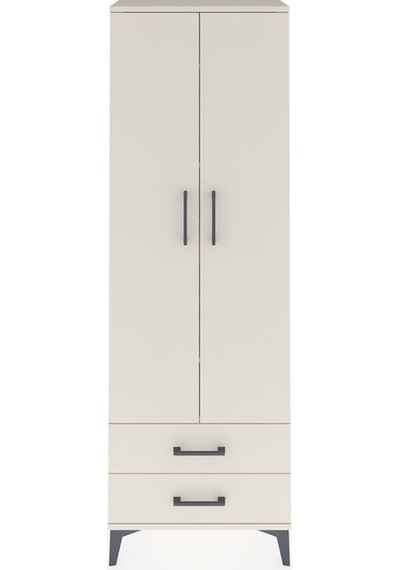 Arges Dolap 5 Raflı 2 Çekmeceli 2 Kapaklı 60x30x182 Aytaşı-ay... Aytaşı