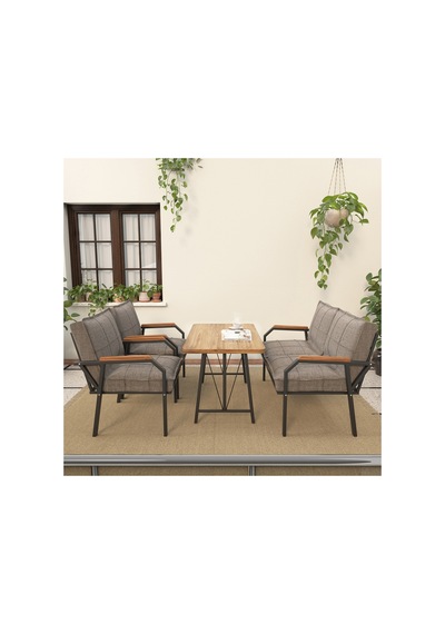 Mygusi Hayal Balkon, Cafe, Metal Kanepe Koltuk Takımı , Bahçe Mobilyası, 2+1+1 + 70x110 Masalı Cappuccino Mygusi Hayal Balkon, Cafe, Metal Kanepe Koltuk Takımı , Bahçe Mobilyası, 2+1+1 + 70x110 Masalı Cappuccino