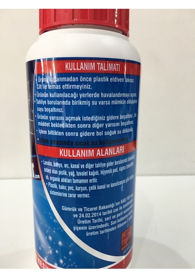 Handiron Banyo Wc Lavabo Açıcı Tıkanıklık Giderici 1000 Gr N11.8780