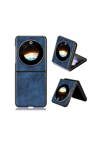 Tecno Phantom V Flip Deri Desenli Plastik Kılıf-al3156