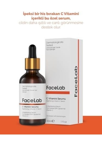 Facelab Aydınlatıcı Canlandırıcı Ve Besleyici C Vitamini Serumu 30 Ml