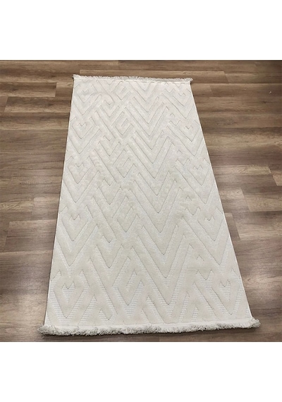 Hoom Rugs Mind 1118 Krem Modern İskandinav Kaymaz Taban Halı Krem