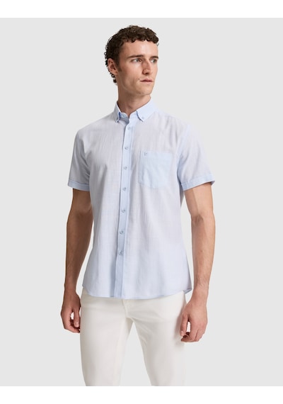 Pierre Cardin Erkek Açık Mavi Gömlek Kısa Kollu 50320916-vr003