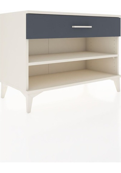 Hyperion Şifonyer Tek Raflı Tek Çekmeceli 88x44x64 Aytaşı-antrasit Aytası