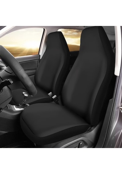 Fiat Egea Araca Özel Oto Koltuk Kılıfı Pro - Baskısız - Siyah (
