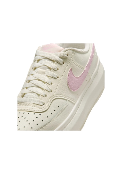 Nike Court Vision Alta Leather White Sneaker Hakiki Deri Kadın Günlük Spor Ayakkabı Beyaz Pembe Nike Court Vision Alta Leather White Sneaker Hakiki Deri Kadın Günlük Spor Ayakkabı Beyaz Pembe