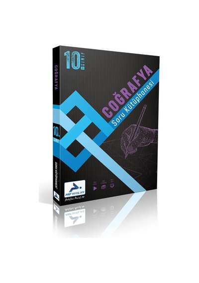 10.Sınıf Coğrafya Soru Kütüphanesi -  PRF Paraf Yayınları