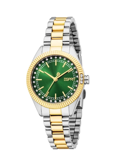 Esprit Es1l515m0065 Kadın Kol Saati Altın Rengi|Metalik Gri