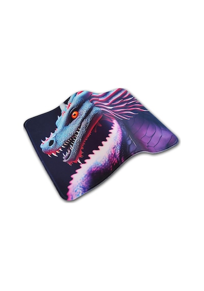 40x30cm Mouse Pad Kaymaz Kauçuk Taban Dikişli Gaming Oyuncu Ejder