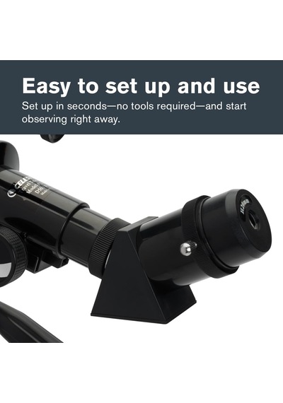 21038 Travel Scope 50 Portable Teleskop