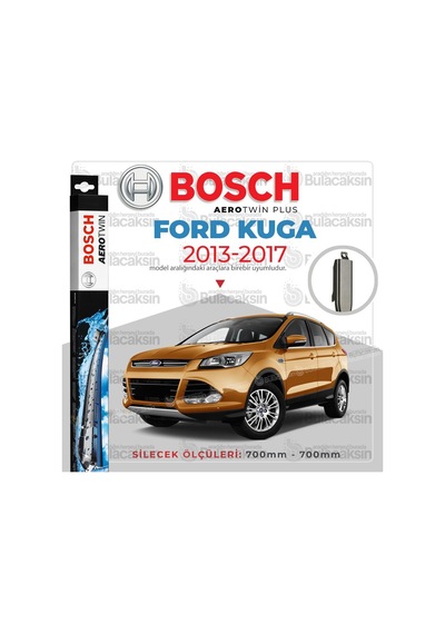 Ford Kuga Muz Silecek Takımı 2013-2017 Bosch Aerotwin