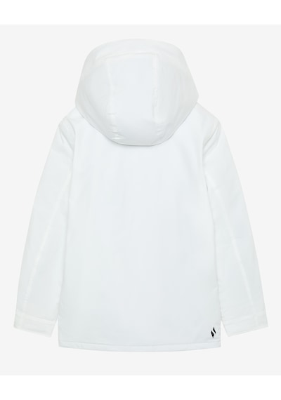 Skechers W Outerwear Padded Jacket Kadın White Traditional Mont S242041-100 Beyaz