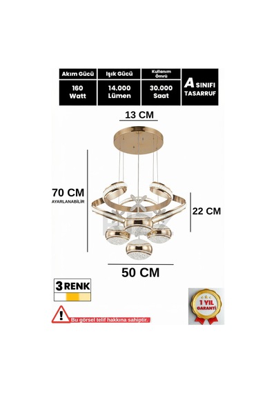 İthal Kasa 4 Toplu Dron Kumandalı Büyük Salon Avizesi 3 Renk Gold Kasa Ledli Avize Altın - 870405749 Altın - 870405749 Altın İthal Kasa 4 Toplu Dron Kumandalı Büyük Salon Avizesi 3 Renk Gold Kasa Ledli Avize Altın - 870405749 Altın - 870405749 Altın