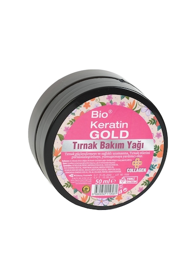 Bio Keratin Gold Kolajenli Tırnak Bakım Yağı 50 ML