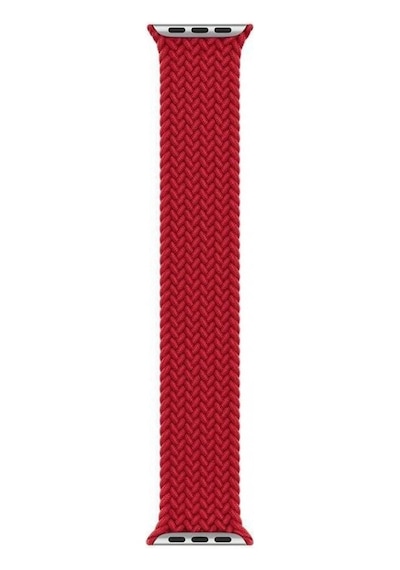 Apple Uyumlu Watch 44 Mm Red Braided Solo Loop Size 11 Örgülü My942zm/a