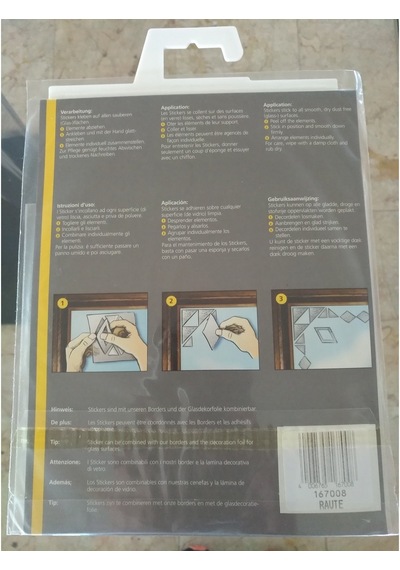 Alkor Buzlu Cam Görünümlü Şeffaf Desenli Dekoratif Cam Süsü (370278159)