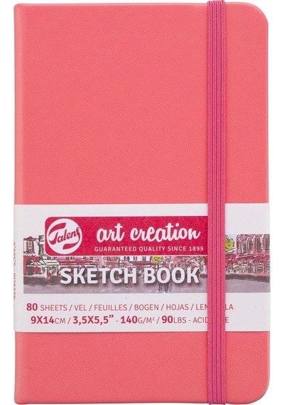 Talens Artcretıon Eskiz Bloğu 140 G 9x14 Cm Mercan Kırmızı coral