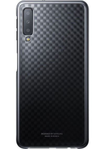 Galaxy A7 2018 İle Uyumlu Gradation Kılıf Siyah Ef-aa750cbegww Siyah