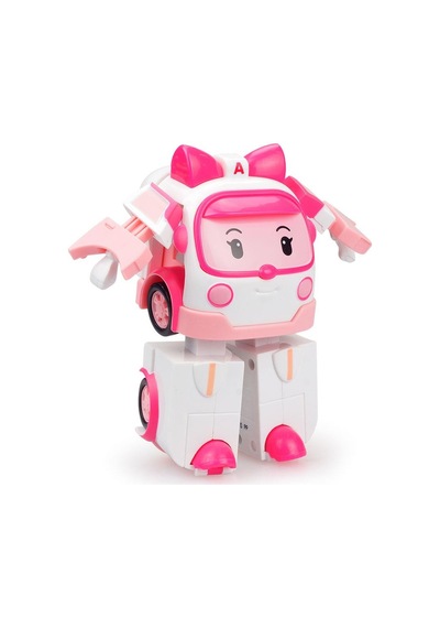 Robocar Poli Transformers Robot  Figür Amber