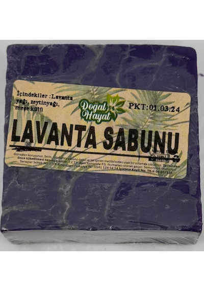 Doğal Hayat Doğal Lavanta Sabunu 110 G