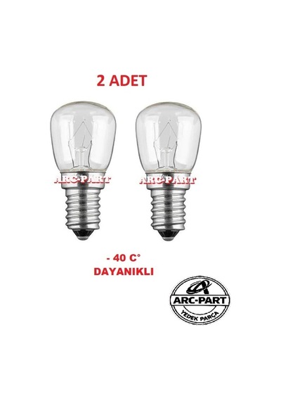 Arçelik Uyumlu Buzdolabı Lamba -40 Derece Dayanıklı 2 Adet