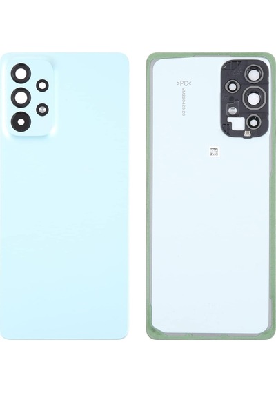 Teknonet Samsung Uyumlu Galaxy A73 4g Kamera Camlı Batarya Kapağı - Yeşil Yeşil