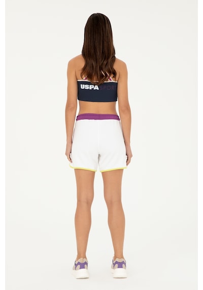 U.s. Polo Assn. Kadın Beyaz Şort Örme 50283477-vr013 Beyaz