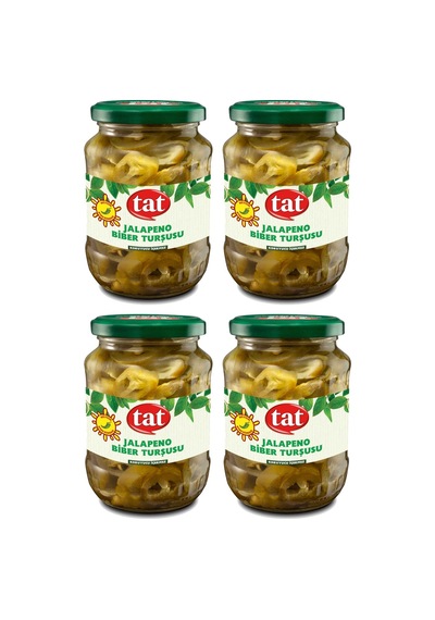 Tat Jalapeno Biber Turşusu 330 Ml 4 Lü