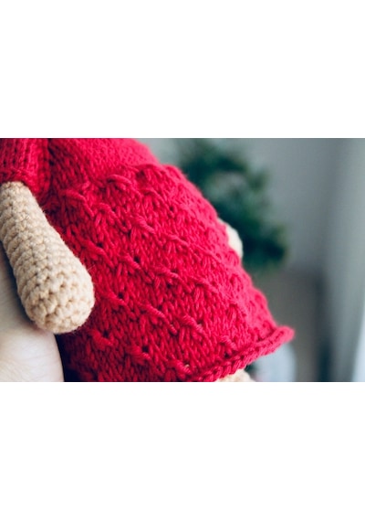 Yılbaşı Bebeği Organik Bebek Amigurumi